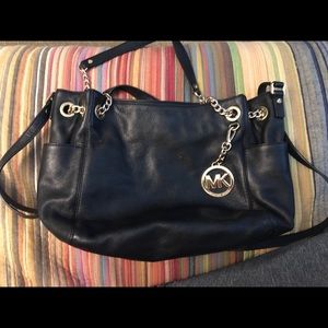 Gently used black Michael kors purse